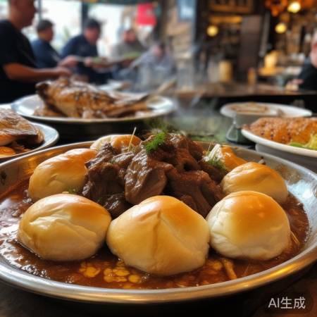 西贝美食，色香味俱佳