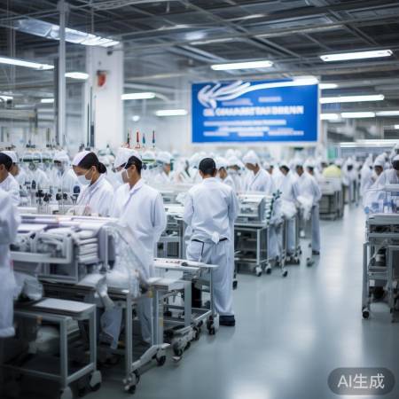 血透室服装厂，海外知名品牌