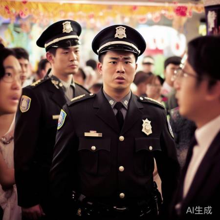 警车接亲误会,真相揭晓