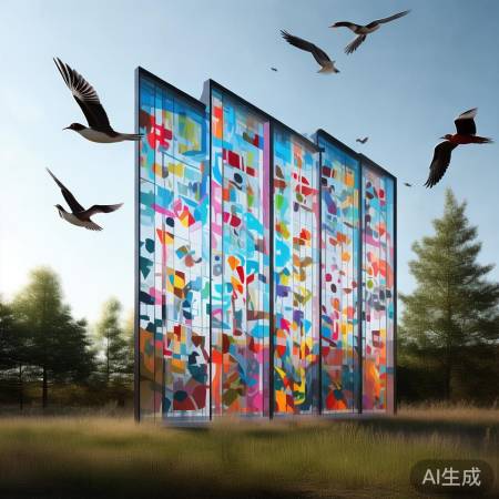 专家建议：玻璃墙做标记防鸟撞