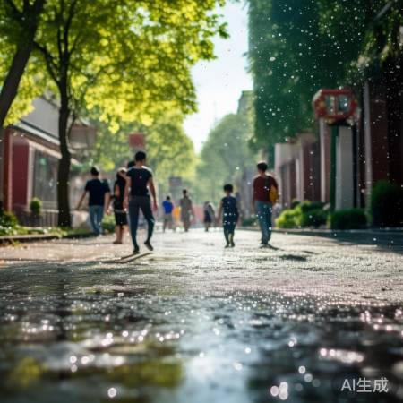 雨后北京空气清新