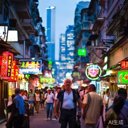 香港风情，张曼玉写真