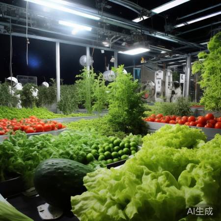 太空菜园，营养蔬菜味美