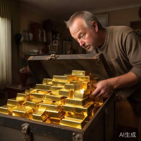 市民意外发现珍贵金条