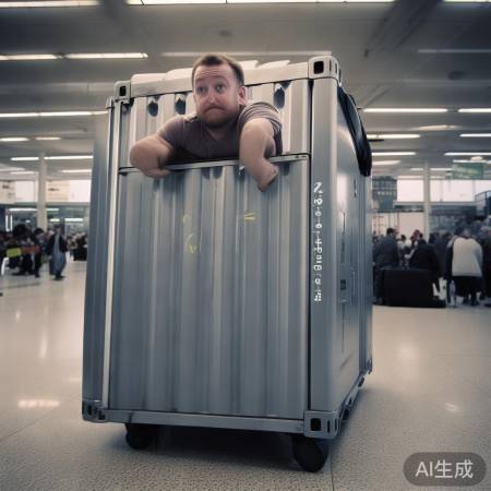 旅客巧妙装箱省行李费