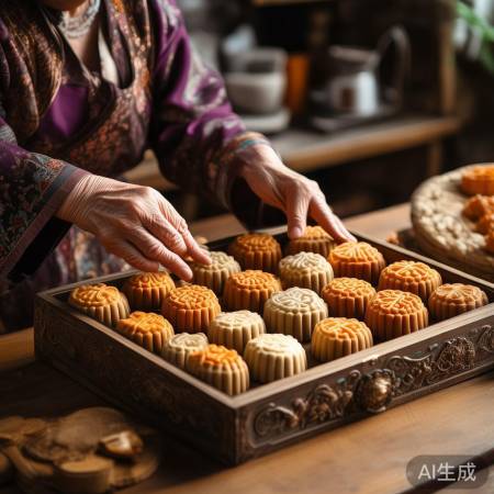 旧礼盒新月饼，传统创新融合