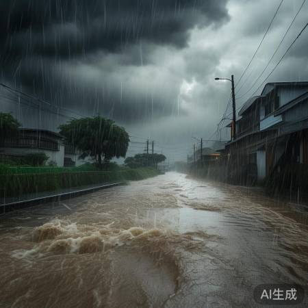 10余省区市遭遇暴雨侵袭，局部地区降雨量达大到暴雨！