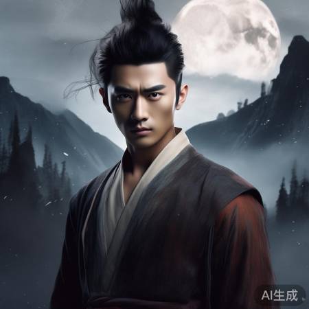 曹骏新古装造型惊艳，神似二郎神再现江湖