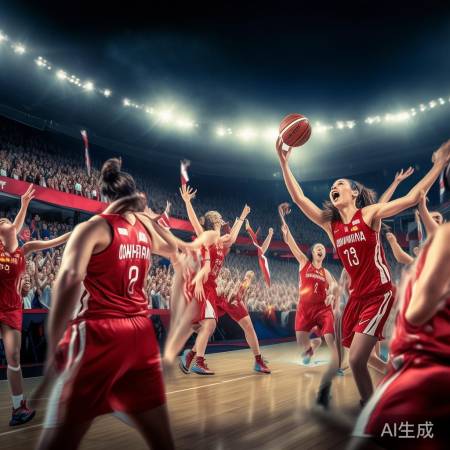 中国女篮大胜尤文图特