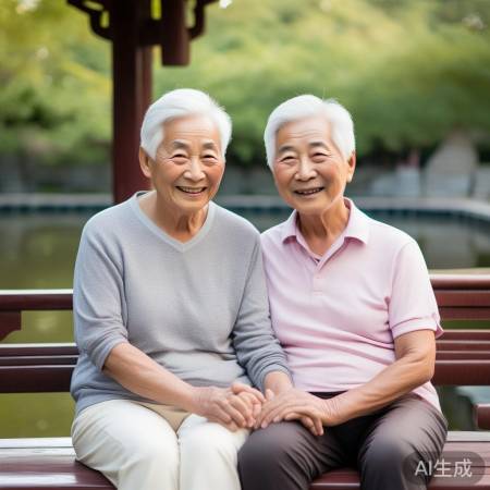 夫妻默契，温馨相伴