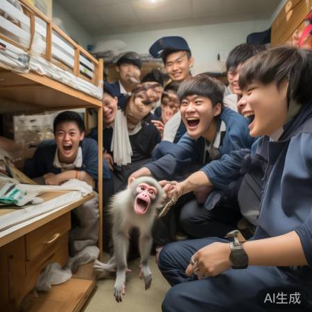 贵州大学一宿舍：猴子下山探秘之旅