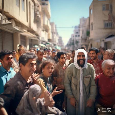 加沙人民乐观面对困境