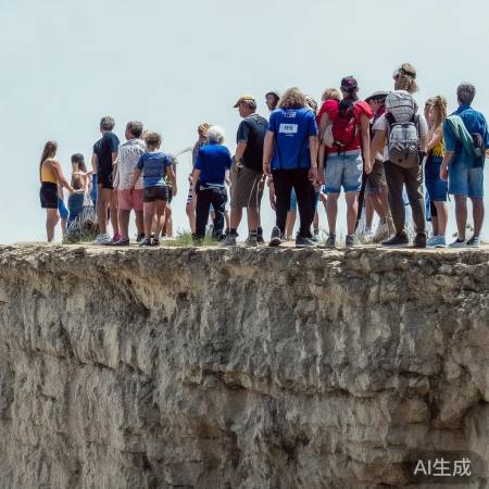 游园守规，勿攀险地
