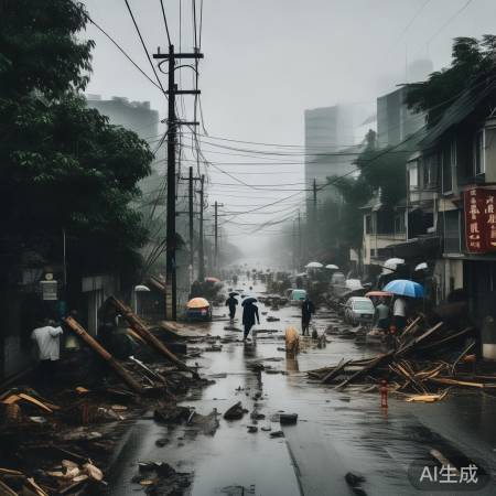 浙江沿海风暴来袭，损失惨重
