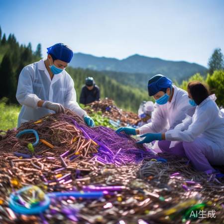 环保行动：专家现场回收烟花秀紫铜物料，守护绿水青山