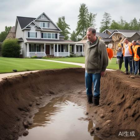 业主私挖地下室挖通河道：真相揭秘，不是谣言！