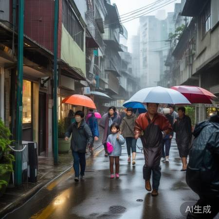 关注预警，防风避雨，听从政府安