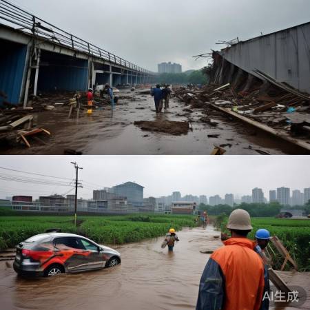 台风来袭，注意出行安全