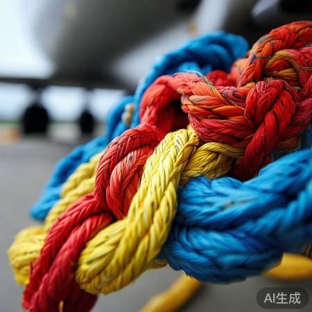 深圳机场飞机五花大绑迎战台风，确保安全飞行