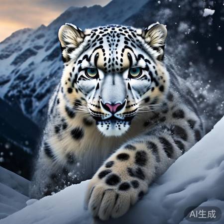 雪豹越狱闹闹神秘回归