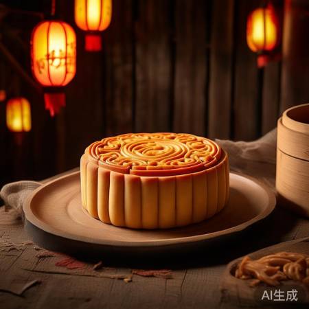 山东特色豆橛子月饼，传统美味新体验
