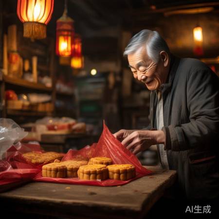 老字号月饼，酥脆香甜，回味童年