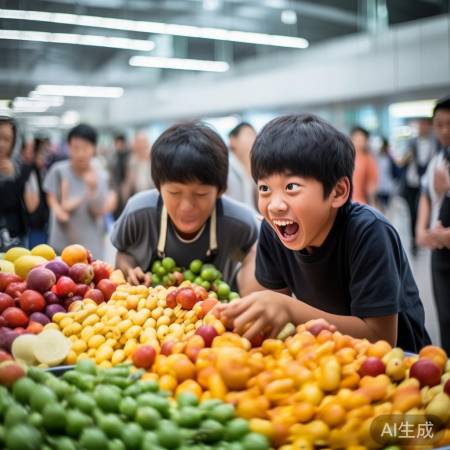 机场榴莲盛宴，生活添亮色