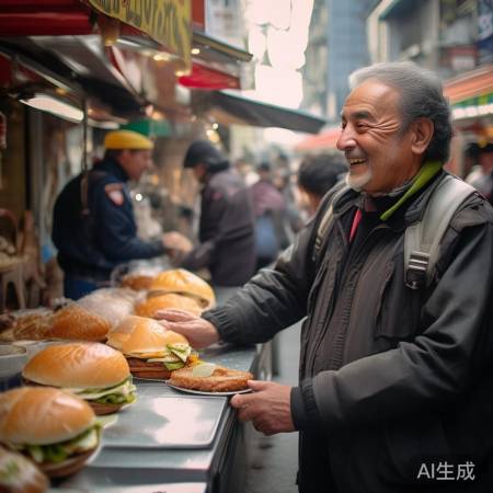 城管帮鸡排哥,温暖众人心