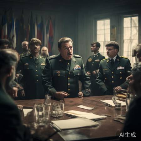 美军将领幽默发言，期待会议成果