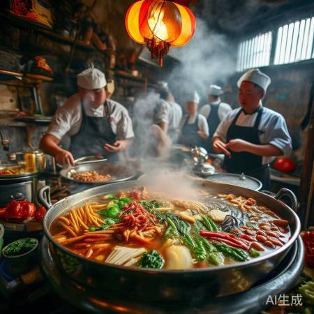 火锅烤鸭，味美传承创新