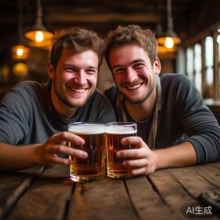 微醺友情,轻松愉快