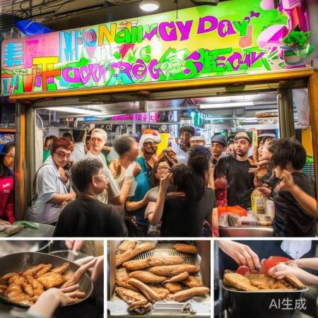鸡排哥逆袭美食界明星