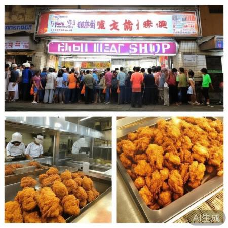 80后脂渣哥年炸肉量达600吨，揭秘爆红炸肉背后的秘密