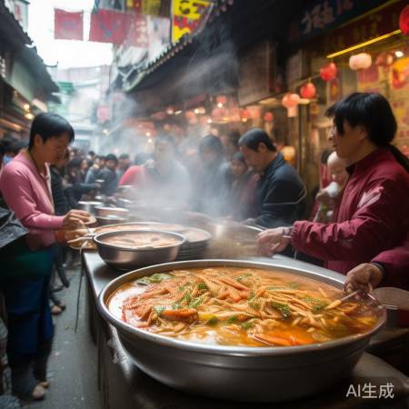 品尝胡辣汤惊喜多