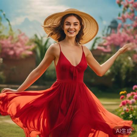 小梦自信舞动，阳光活力