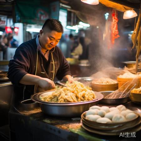 老君山美食，豆腐脑一绝