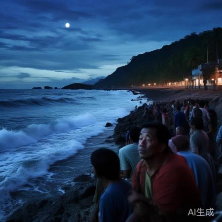 大自然威力无穷,人类当敬畏自然