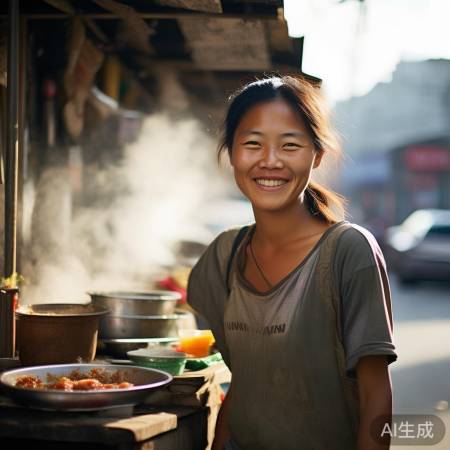摆摊女孩喜结良缘：男友债务终还清