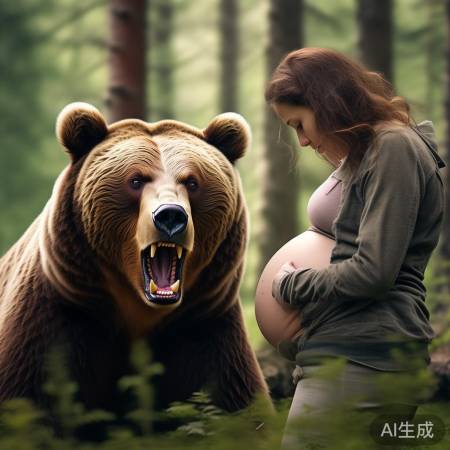 孕妇遭熊袭击，母爱发声：拼尽全力保住孩子