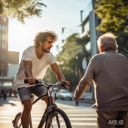 男子3次敬礼送老人过马路，全网感动刷屏！