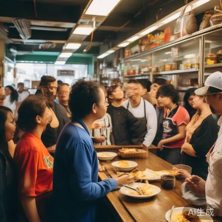 鸡排哥成小店明星