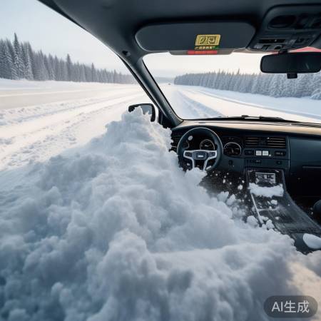 雪天出行需谨慎