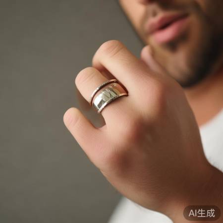 出轨门男主戴婚戒亮眼