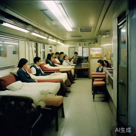 深圳地铁列车员休息室