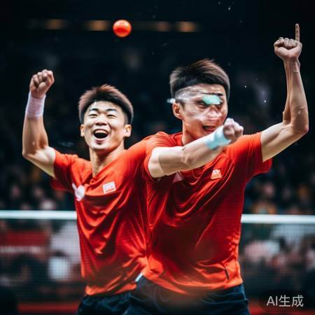王楚钦林诗栋男双夺冠，时代见证