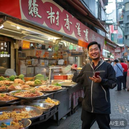 拉面哥变带货达人：从街头美食到直播间传奇