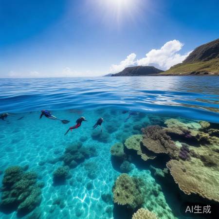 “祖国海域美，心灵净化源”