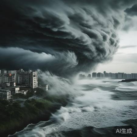 气候变暖致麦德姆强风