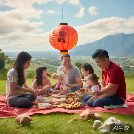 节日乐享，共庆团圆
