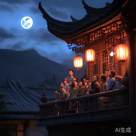 赏月:寻找心中的美